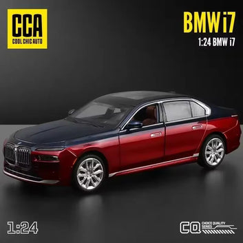 1:24 Diecast BMW i7 Official Licensed Model
