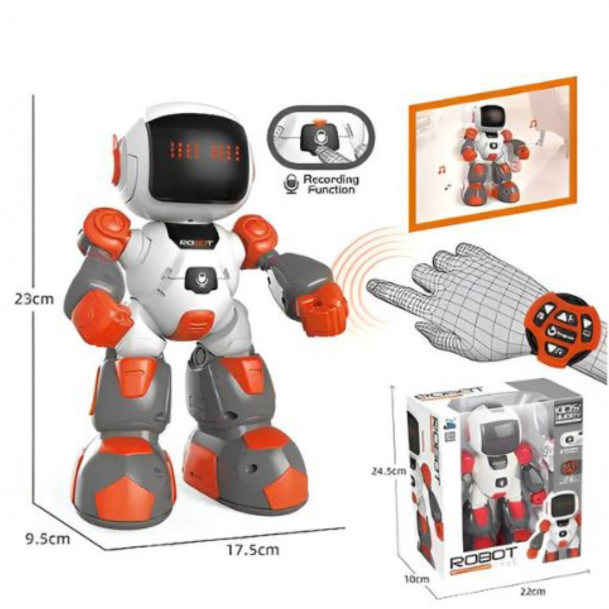 Child Remote Roat REMOTE CONTROL ROBOT WITH 4 FUNCTION FOR KIDS