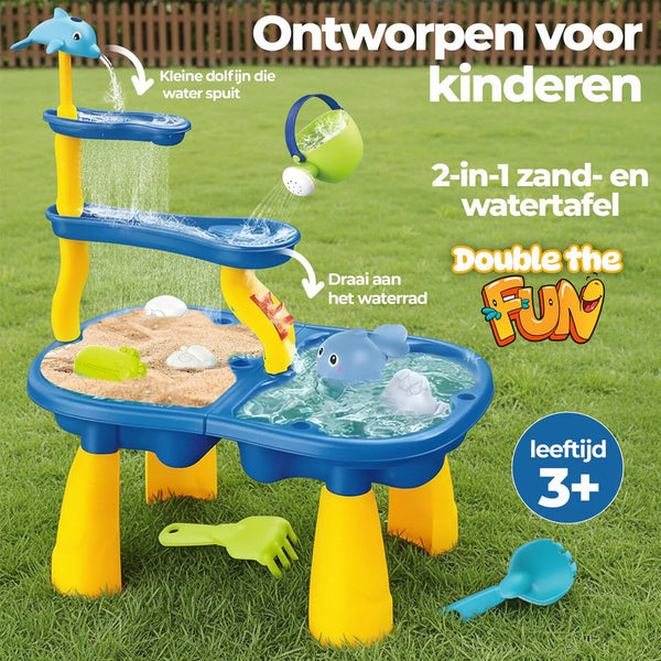 2in1 Kids Sand & Water Table Fun Set Set