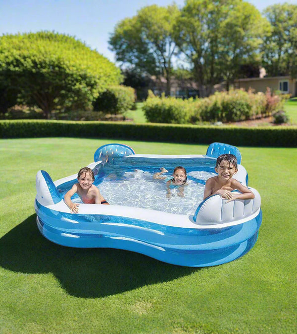 intex swimming pool inflatable 90''x90''x26''