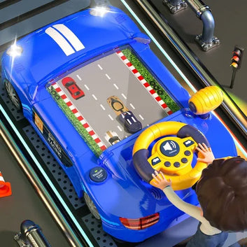 Electric Racing Car Game For Kids | Steering Car