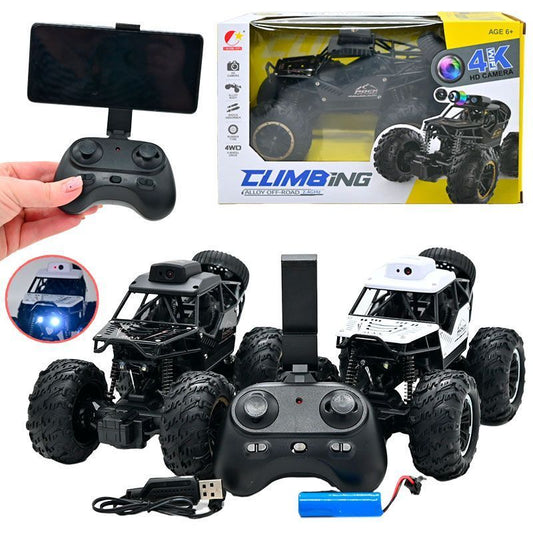 Camera Car 4x4 Climbing Alloy Off-Road RC Car with 4K HD WiFi Camera