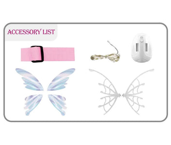 Butterfly Wings (Large) Electric Light With Music