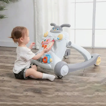 Multi-functional Baby Activity & Musical Walker - Gray