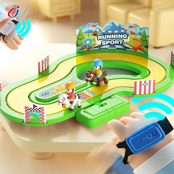 Wireless Motion Sensing Battle Racing Game | 1V1 Horse Racing Track