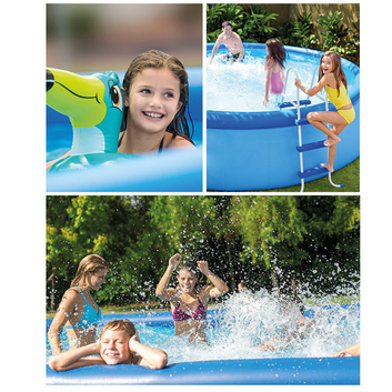 Intex Easy Set 10-FT 24”Puncture Resistant Family Pool