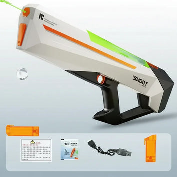Electric 500mAh Water Shooting Cyber Gun