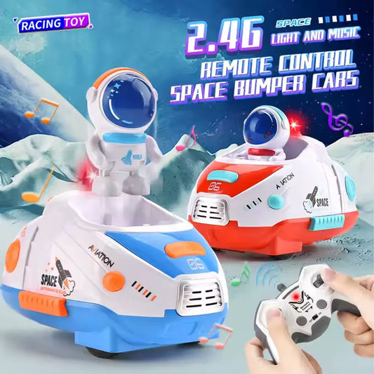 RC Bumper Cars Game – Set of 2 Remote-Controlled Cars - Age 5+