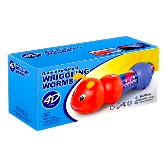 Wriggling Worms – Colorful Moving Worm Toy for Kids | Fun, Safe & Educational Play