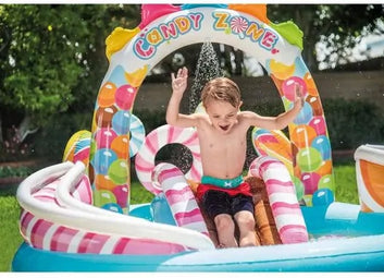 Intex Candy Zone Play Centre Pool 9'8"X6'3"X4'3" With 6 Balls