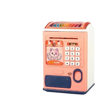 Money Bank Electronic AnD Finger Print ATM Machine