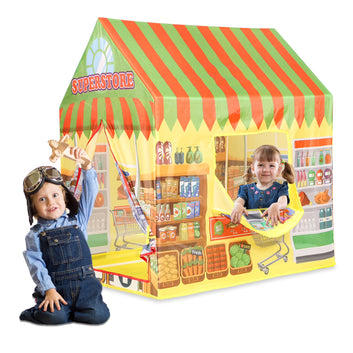 Pop up Tent House Kids | Super Store | Fire Station | Police