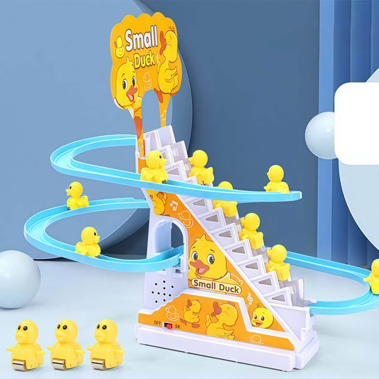 Small & Duck” climbing stairs and slide toy